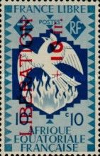 Phoenix overprinted and surcharged