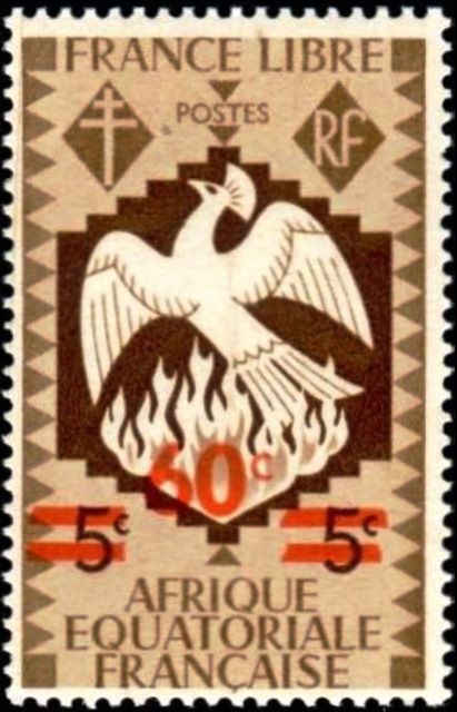Savorgnan de Brazza type of 1937-1938 without RF
