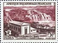 FIDES - Waterfall & Power Plant of Boali, Ubangi-Shari