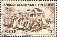 Rail Car in Dakar Station, Senegal