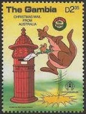Christmas Mail from Australia - Kanga, Roo