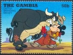 Cattle branding - Mickey