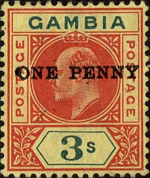 King Edward VII (Surcharge double)