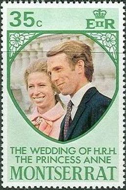 Princess Anne and Captain Mark Phillips
