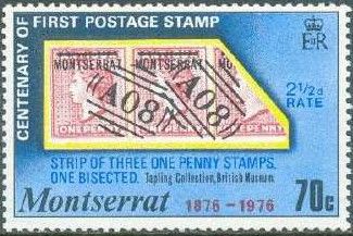 Stamps for 2½d. Rate, 1876