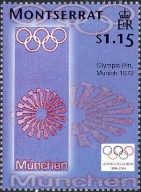 Olympic Pin, Munich, 1972