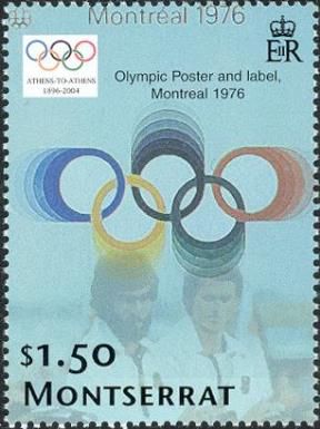Olympic Poster, Montreal, 1976