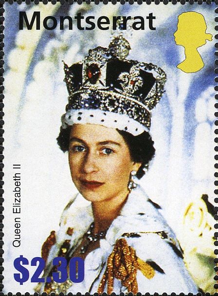 Queen Elizabeth II at Coronation, 1953