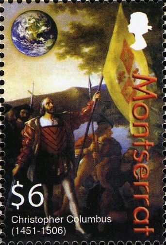 Columbus and his Crew in the New World
