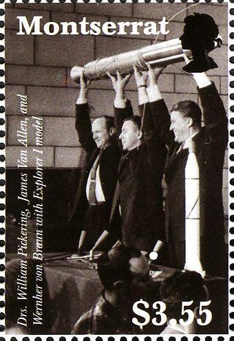 Drs. William Pickering, James Van Allen & Werner von Braun
