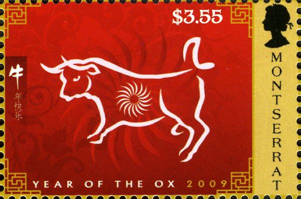 Ox (white outline)