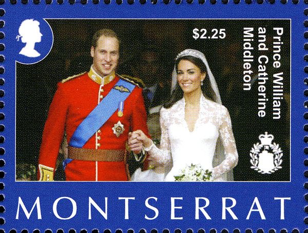 Royal Couple leaving Westminster Abbey