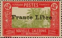 Traditional Hut of Native Chief overprint