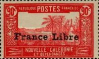 Traditional Hut of Native Chief overprint