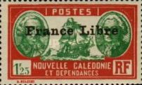 Bougainville & La Pérouse overprint