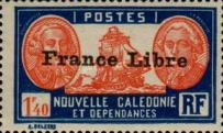 Bougainville & La Pérouse overprint
