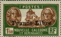 Bougainville & La Pérouse overprint
