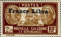 Bougainville & La Pérouse overprint