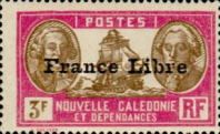 Bougainville & La Pérouse overprint