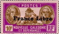 Bougainville & La Pérouse overprint