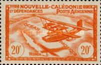 Seaplane and Map of New Caledonia