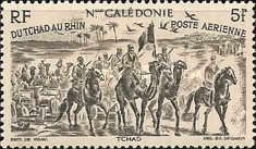 Departure from Tchad