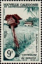Centenary of the Post and the Stamp of New Caledonia