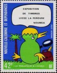 Stamp Exhibition of La Perouse School Noumea