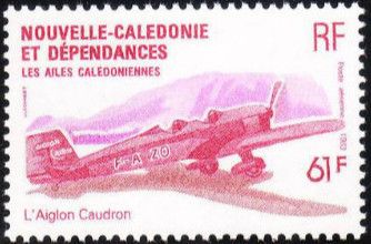 The calédonniennes fenders "the eaglet Caudron"