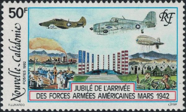 Jubilee of the Arrival of American Forces (March 1942)