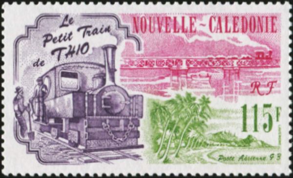 Old Locomotive, Train on Viaduct