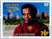 the politician Jean-Marie Tjibaou (1936-1989)