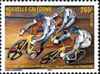 Track cycling. First Olympic gold medal Caledonian