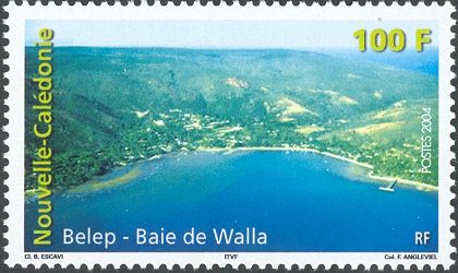 The northern island group of Belep