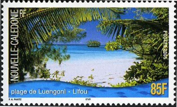 Beach Luengoni in Lifou