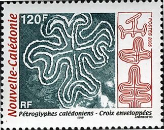 Caledonian petroglyphs (cross wrapped)
