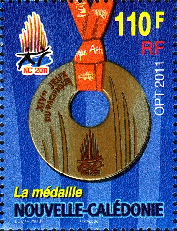NC 2011 emblem and medal