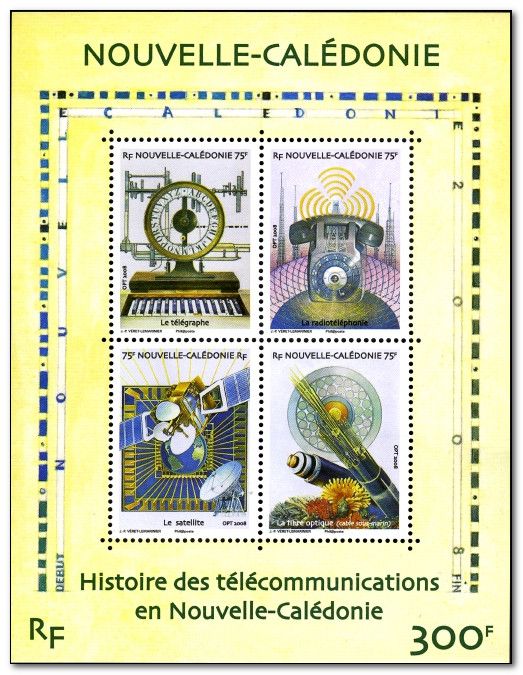 The history of telecommunications in Caledonia Nelle