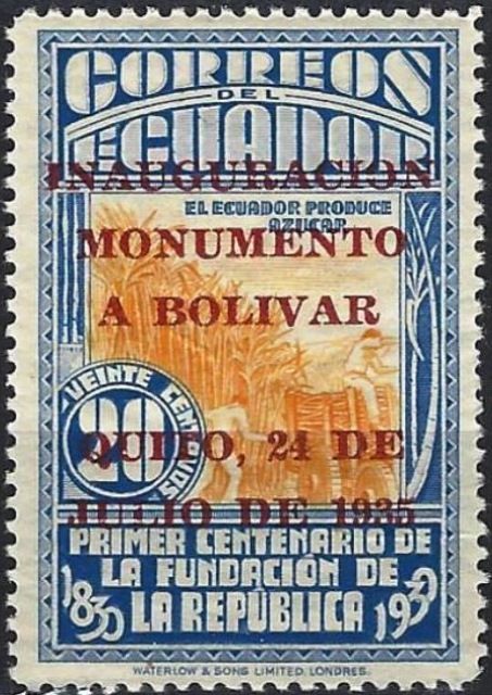 Sugar Plantation overprinted