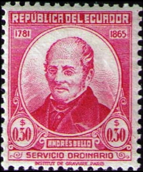 Andrés Bello (1781-1865), Scholar and Poet