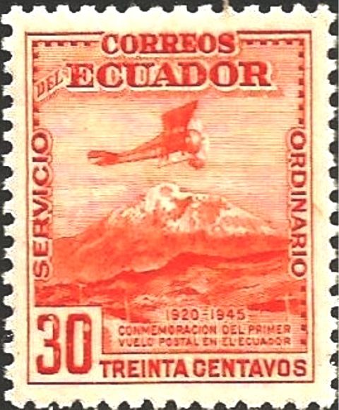 'Telegrafo l' on First Postal Flight