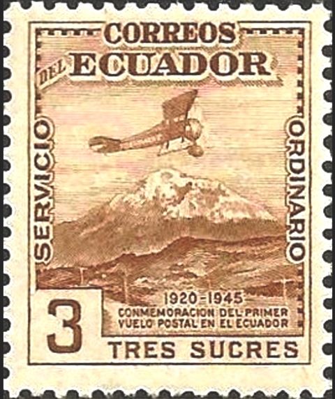 Telegrafo l' on First Postal Flight