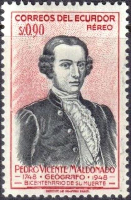 PV Maldonado (1704-1748), scientist and cartographer