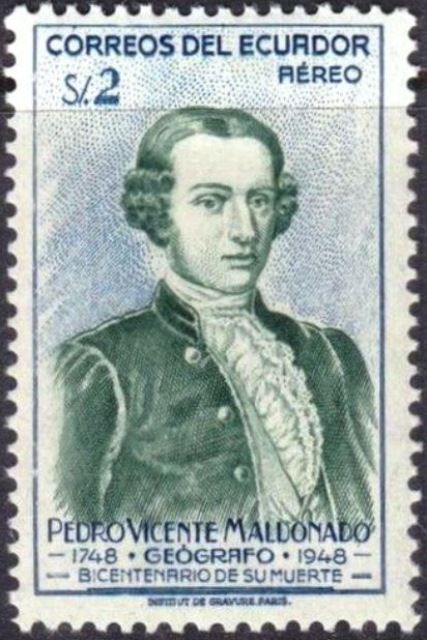 PV Maldonado (1704-1748), scientist and cartographer
