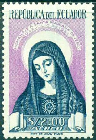 St. Mariana de Jesus.
