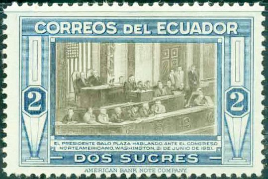 Plazas speech before Congress