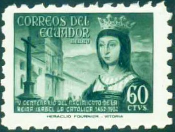 Queen Isabella I of Spain and Quito Cathedral