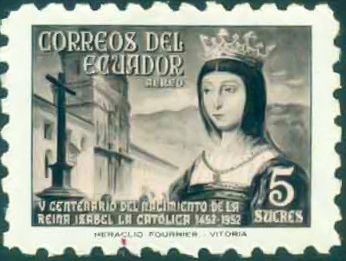 Queen Isabella I of Spain and Quito Cathedral