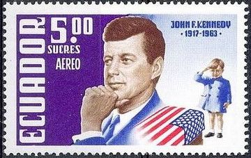 1st Anniversary of the death of John F. Kennedy (1917-1963)