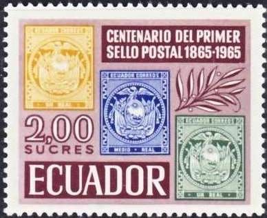 Stamps of 1865
